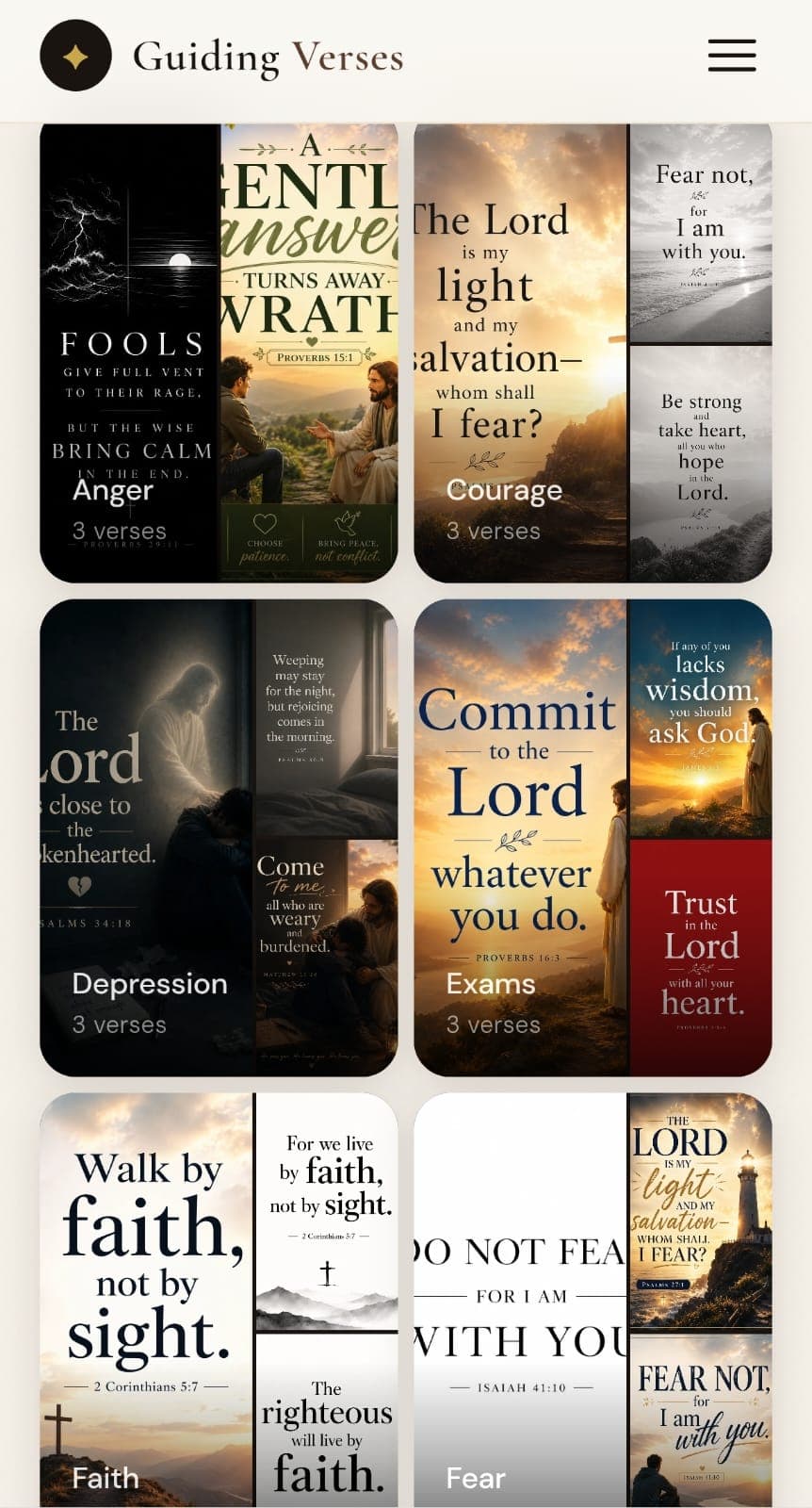 Guiding Verses — Content Platform built by CodeTagz